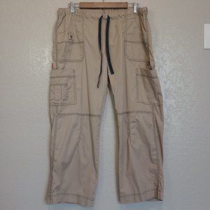 Dickies Tan Women's Size L Petite Scrub Bottoms